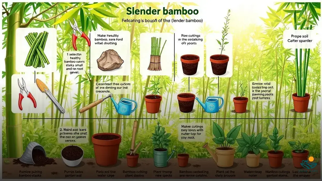 como fazer muda de bambu fino