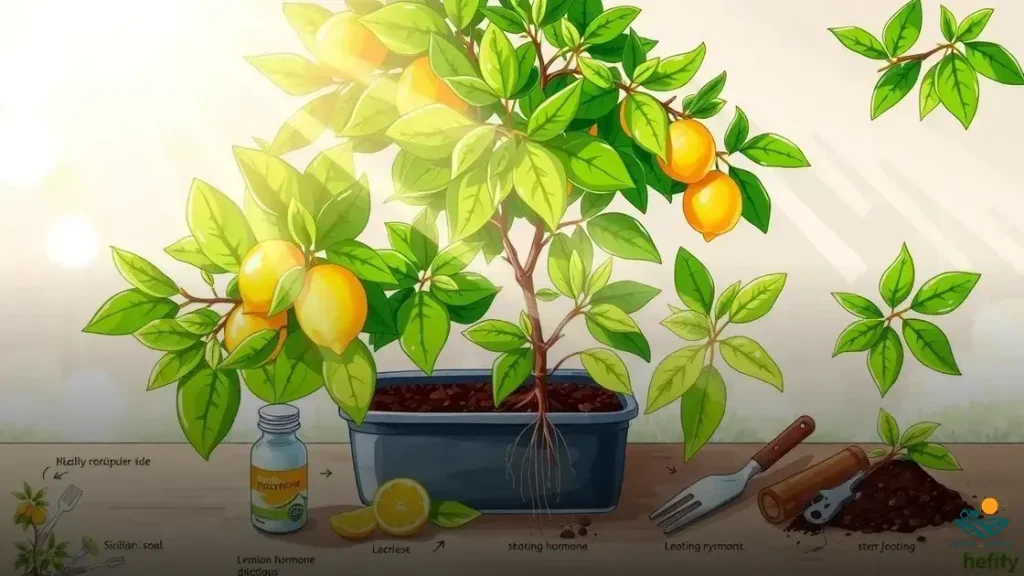 como fazer muda de limão siciliano