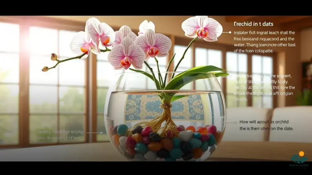 como fazer muda de orquídea na água