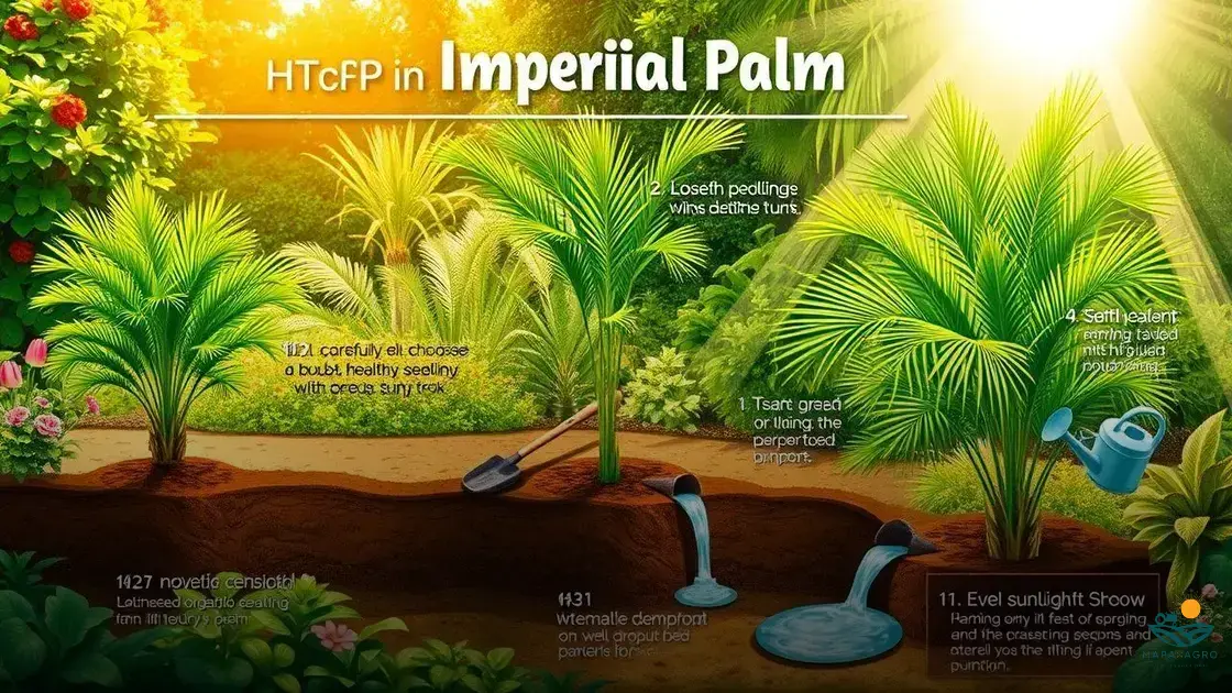 como fazer muda de palmeira imperial