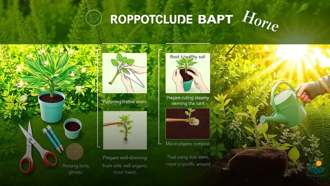 como fazer muda de resedá