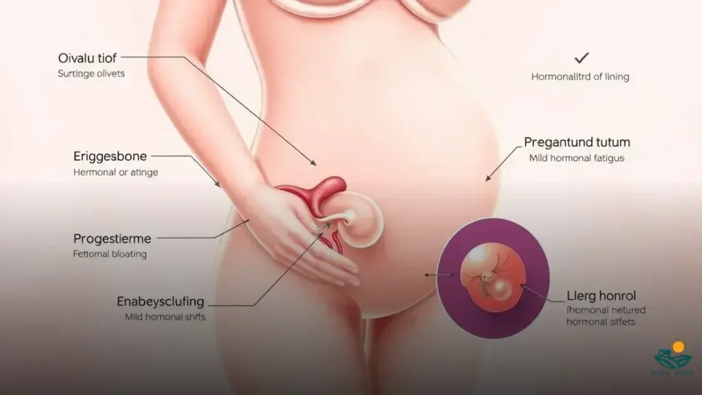 o que muda no corpo com 2 semanas de gravidez
