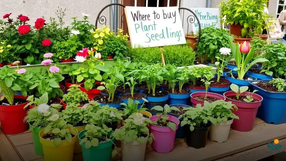 onde comprar muda de planta