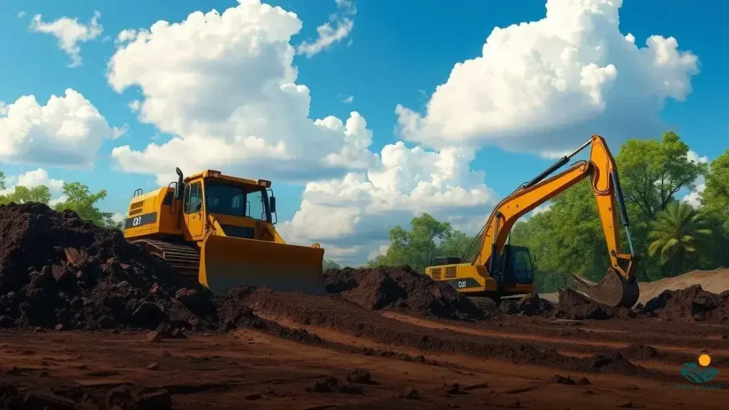 serviço de terraplanagem