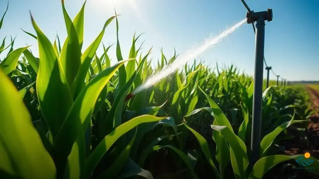 irrigação milho