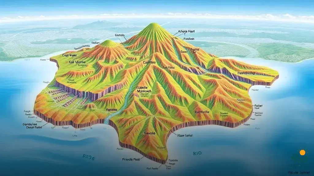 topografia no rio de janeiro
