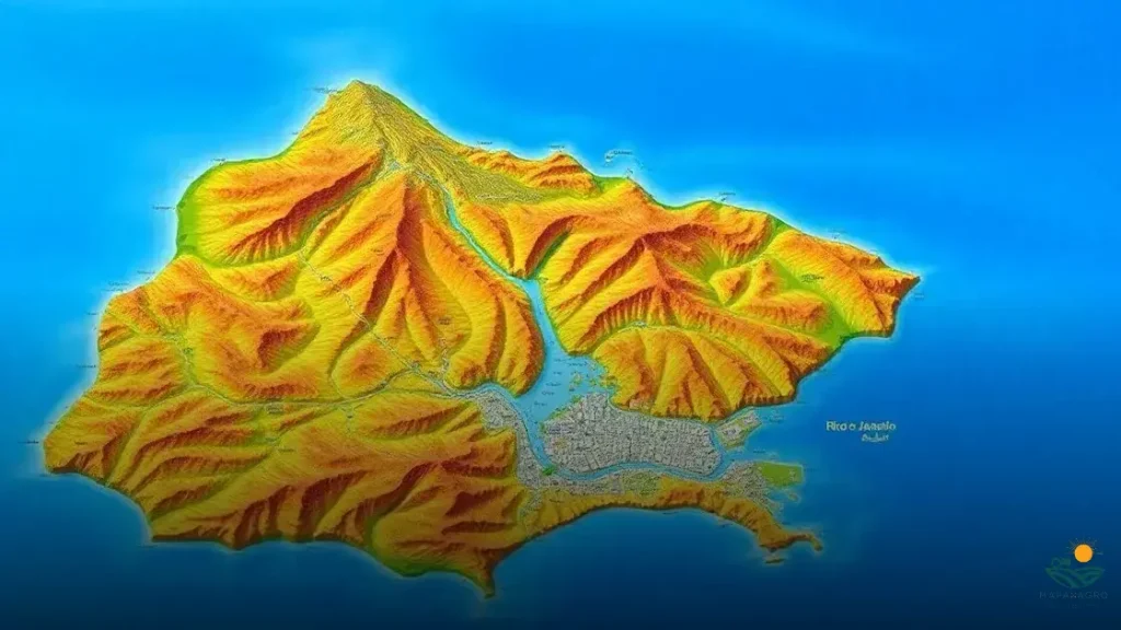 topografia rio de janeiro