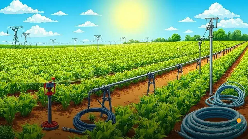 equipamentos de irrigação