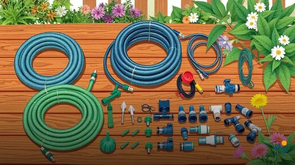 material de irrigação