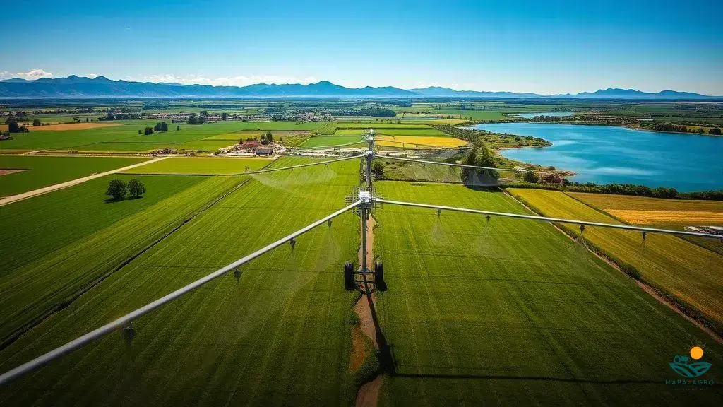pivot irrigação