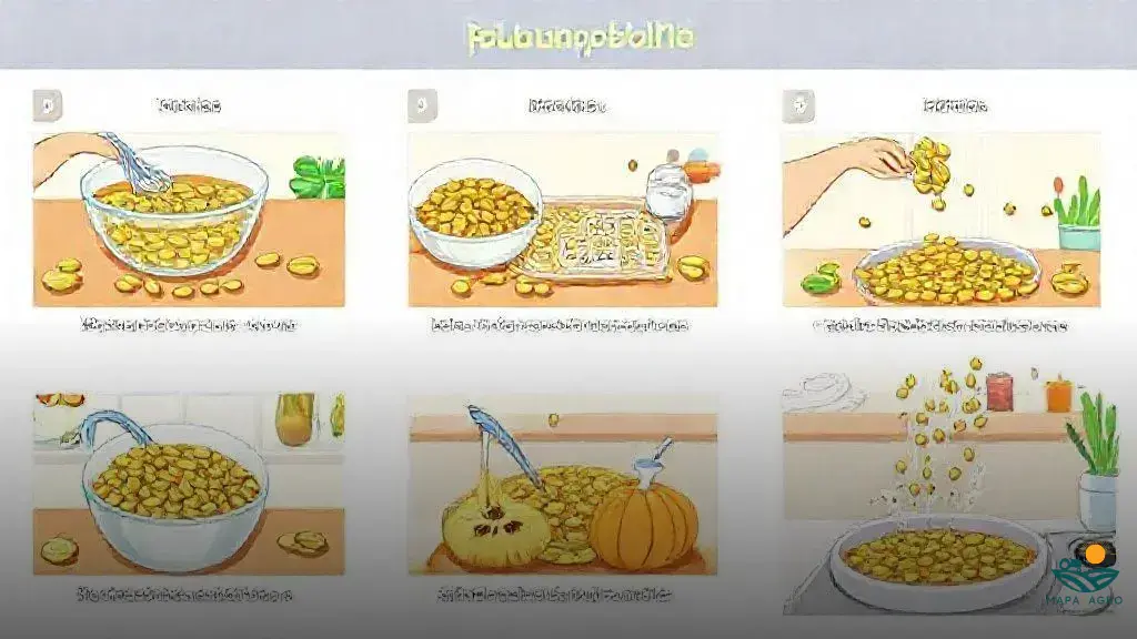 como preparar sementes de abobora