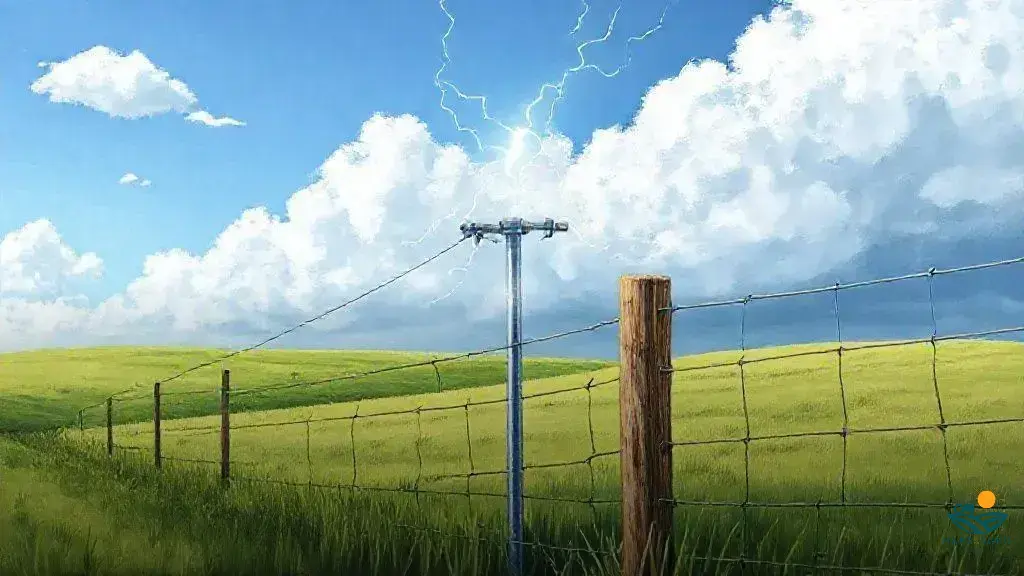 para raio para cerca eletrica rural