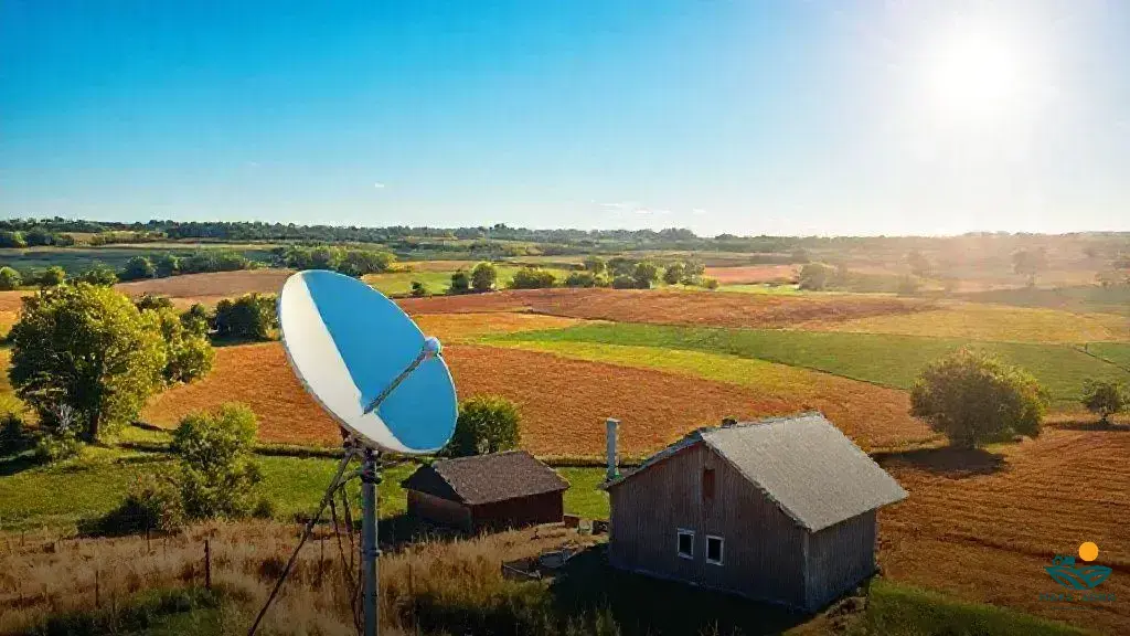 qual a melhor internet rural via satélite