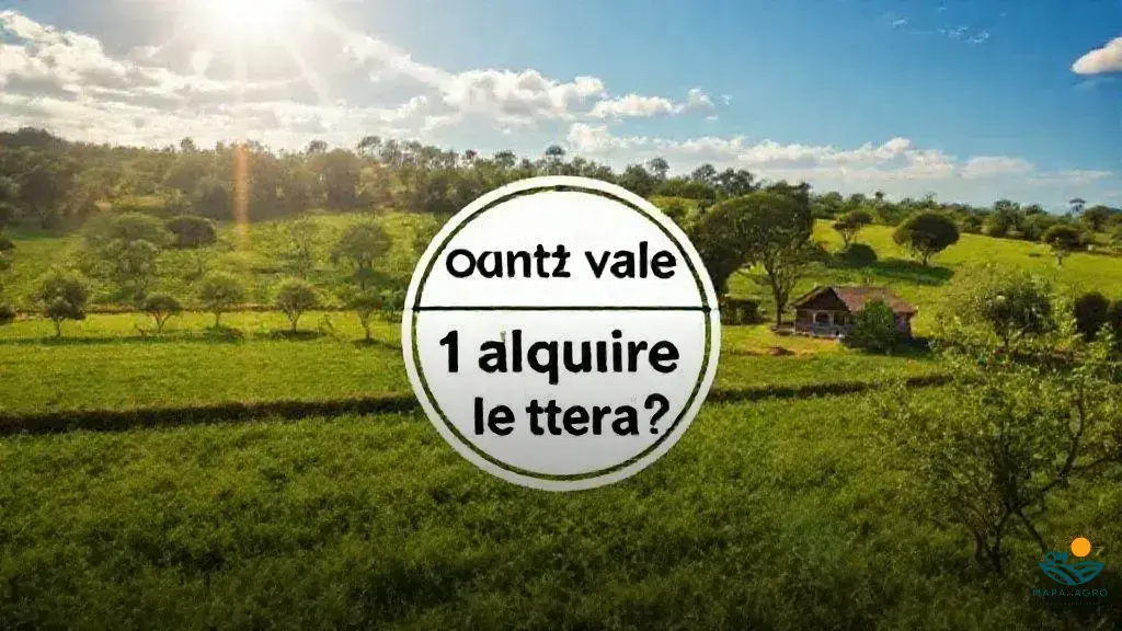 quanto vale 1 alqueire de terra
