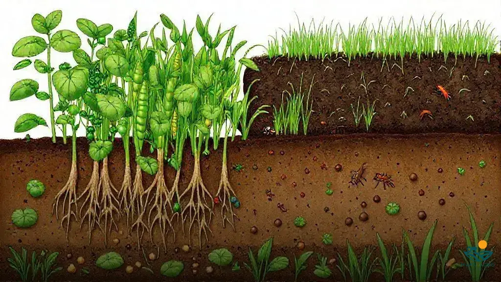 Que tipo de relação ecológica caracteriza a adubação verde?